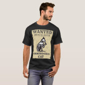 シュレディンガーの猫 生きている&死んでいる 量子物理学 Tシャツ (正面フル)