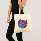 シュレディンガーの芸術的猫 トートバッグ (正面(商品))