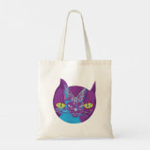シュレディンガーの芸術的猫 トートバッグ (裏面)
