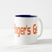 シュレディンガーギーク ツートーンマグカップ (正面右)