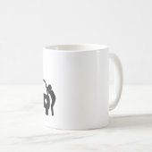 シュレディンガー車鍵 コーヒーマグカップ (正面右)