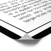 シュレディンガー ポスター (角)