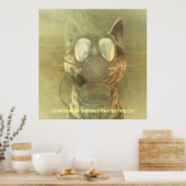 シュレディーンは猫のポスターを過小評価している ポスター (キッチン)