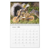 シュレブルック渓谷のドングリ族 カレンダー (1月 2026)