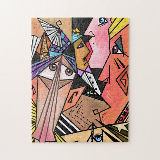 シュレリアムアート顔パズル ジグソーパズル (縦)