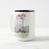 シュレンゲンベルグの城パルテトーレン ツートーンマグカップ (正面左)