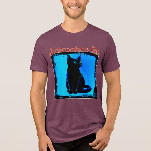 シュレーディンガーの猫 トライブレンドTシャツ (正面)
