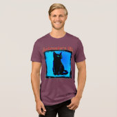 シュレーディンガーの猫 トライブレンドTシャツ (正面全面)