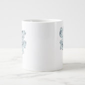 シュレーディンガーキャット9ライブス ジャンボコーヒーマグカップ (正面)