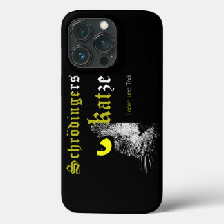 シュレ猫カラー黄(非黒) iPhone 13 PROケース