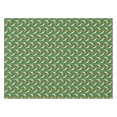 シュロの葉が付いているオウムパターン テーブルクロス (正面(横))