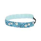 シュロの葉の青パターン アスレチックヘッドバンド (右)
