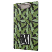 シュロの葉|のモノグラム クリップボード (左)