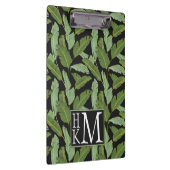 シュロの葉|のモノグラム クリップボード (右)