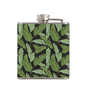 シュロの葉|のモノグラム フラスク (裏面)