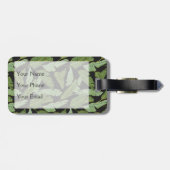 シュロの葉|のモノグラム ラゲッジタグ (裏面横)