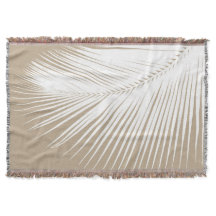 シュロの葉-暗灰色の日焼けの白