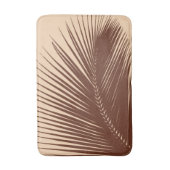 シュロの葉-焦茶および日焼け バスマット (正面縦)