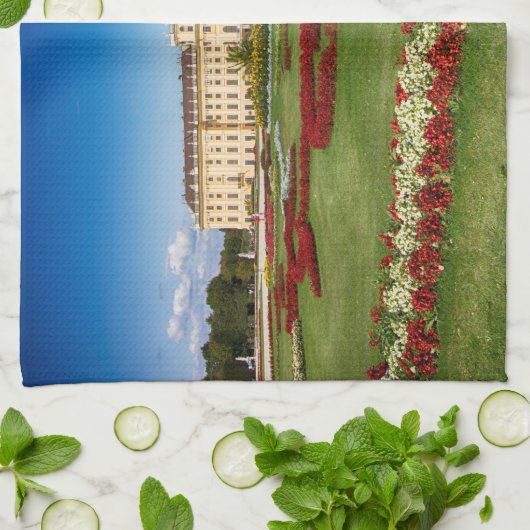 シュロスシェーンブルンウィーンオーストリア キッチンタオル (折り畳み)