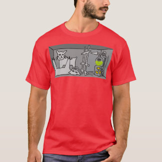 シュロッダーゲンキャット量子整備士1 Tシャツ
