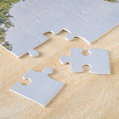 シュロプシャー運河に停泊したナローボート。 ジグソーパズル (側面)