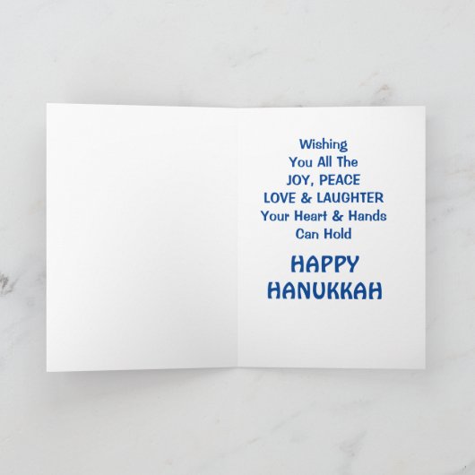 シュロモザメノラエドトインデアハヌッカカード シーズンカード (内部)