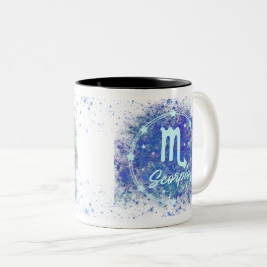 シュロモスコープ蠍座マグ ツートーンマグカップ (正面右)
