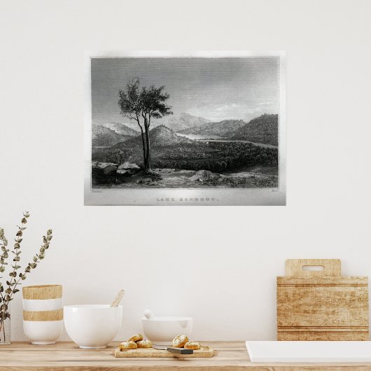 シュロン湖 ポスター (キッチン)