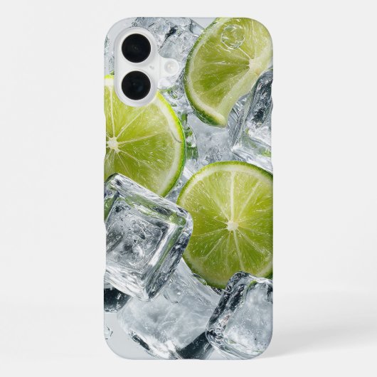 シュワシュワソーダのあるさわやかな夏のひととき iPhoneケース (裏面)