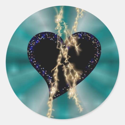 シュワルツェスエルツミットスタンヘンウントブリッツオーフグリュン ラウンドシール (正面)