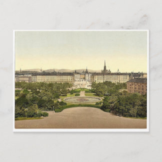 シュワルツェンベルクプレイス，ウィーン，オーストリア – ハンガリー珍しいP ポストカード