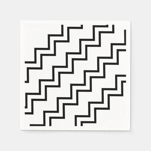 シュワルツ・ウェイズシックザック スタンダードカクテルナプキン (正面)