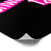 シュワルビー12 ピンク ポスター (角)