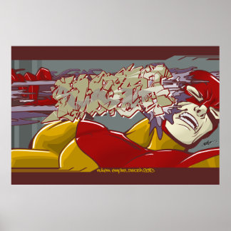 シュワーシュ、グラフィティ漫画 ポスター