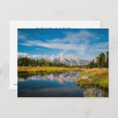 シュヴァバカーズグランドテトン国立公園に上陸 ポストカード (正面/裏面)