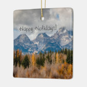 シュヴァーハーランディンググランドテトンナショナルパーク セラミックオーナメント (左)