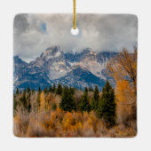 シュヴァーハーランディンググランドテトンナショナルパーク セラミックオーナメント (裏面)