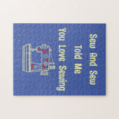 シューとシューは私にあなたを愛する裁縫 ジグソーパズル (横)