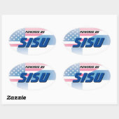 シューの力で動く 楕円形シール (シート)