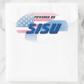 シューの力で動く 楕円形シール (バッグ)