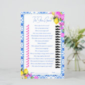 シューゲームブライダルシャワーゲーム (スタンド正面)