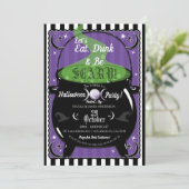 シューシュー煮える大鍋 不思議な魔女のハロウィンパーティ 招待状 (スタンド正面)