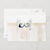 シューショーケース:ホワイトでワンダー ポストカード (正面/裏面)