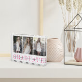 シューストライプル3写真卒業記念 フォトブロック