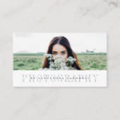 シューストライプル |写真家 名刺 (正面)