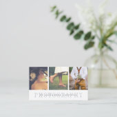 シューストライプル |写真数々の写真家 名刺 (スタンド正面)