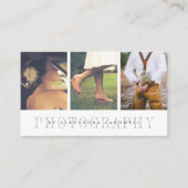 シューストライプル |写真数々の写真家 名刺 (正面)