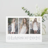 シューストライプル |写真数々の卒業パーティー 招待状 (スタンド正面)