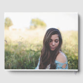 シューストライプル |卒業写真 ゲストブック (裏面)