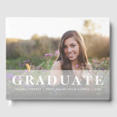 シューストライプル |卒業写真 ゲストブック (正面)